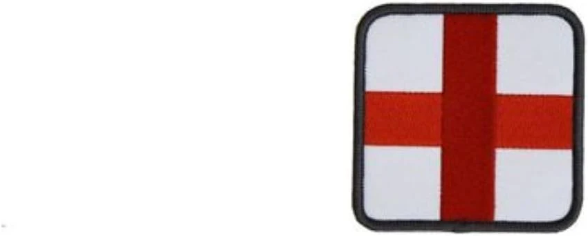Boss Dog Tactical Hook-Backed Patch for Boss Tactical Harnesses, Medic Cross