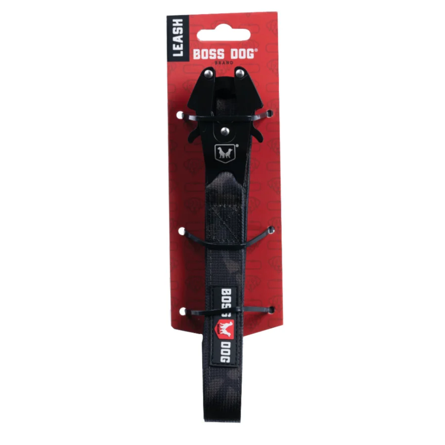 Boss Dog Tactical Leash, Black Camo - Image 6