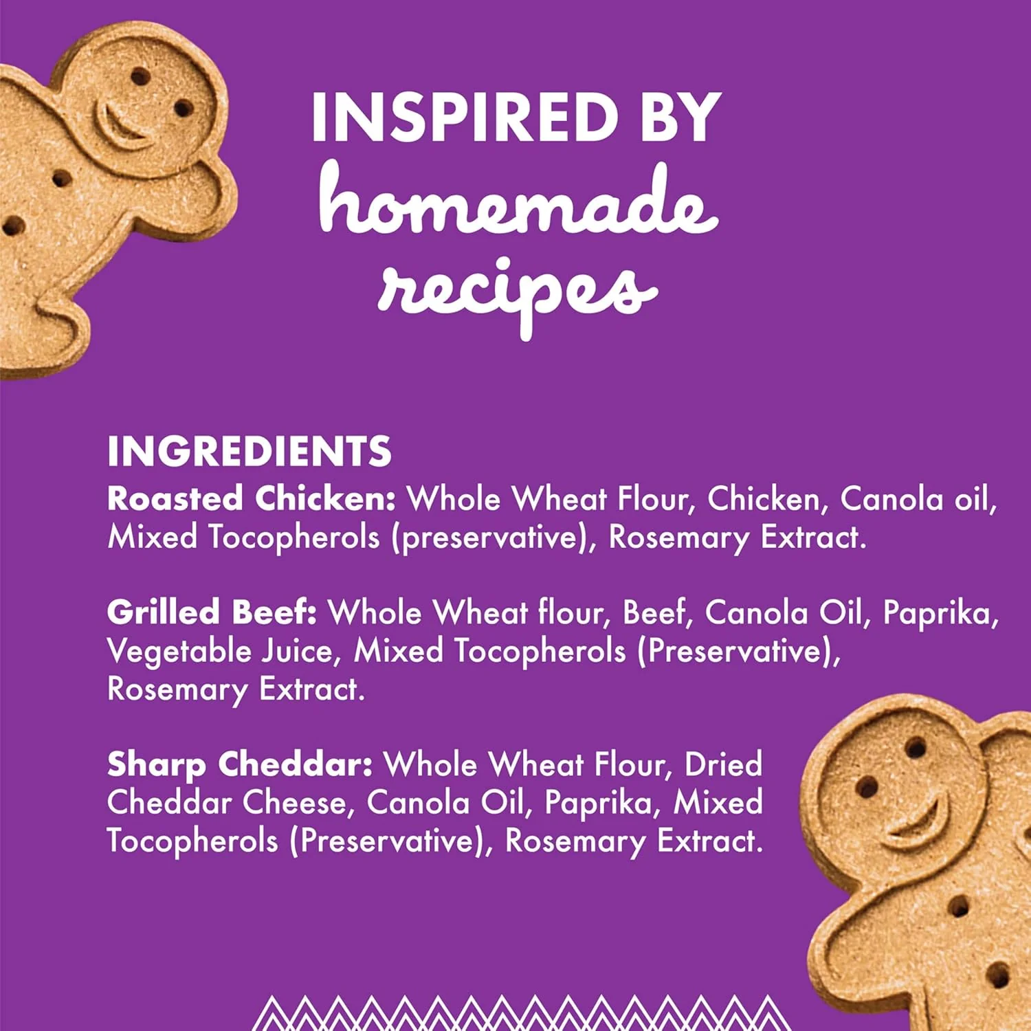 BUDDY BISCUITS Box of Crunchy Dog Treats Made with Assorted Flavors of Roasted Chicken, Grilled Beef, and Sharp Cheddar - Image 3