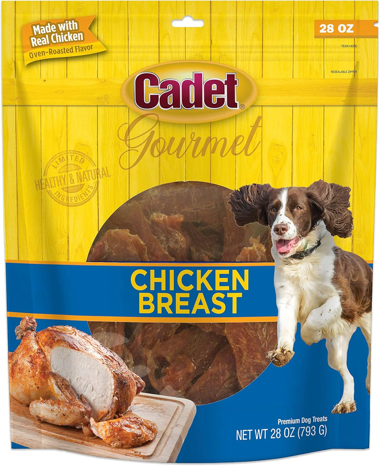 Cadet Gourmet Chicken Breast Dog Treats - Healthy & Natural Chicken Dog Training Treats for Small & Large Dogs - Inspected & Tested in USA - Image 10