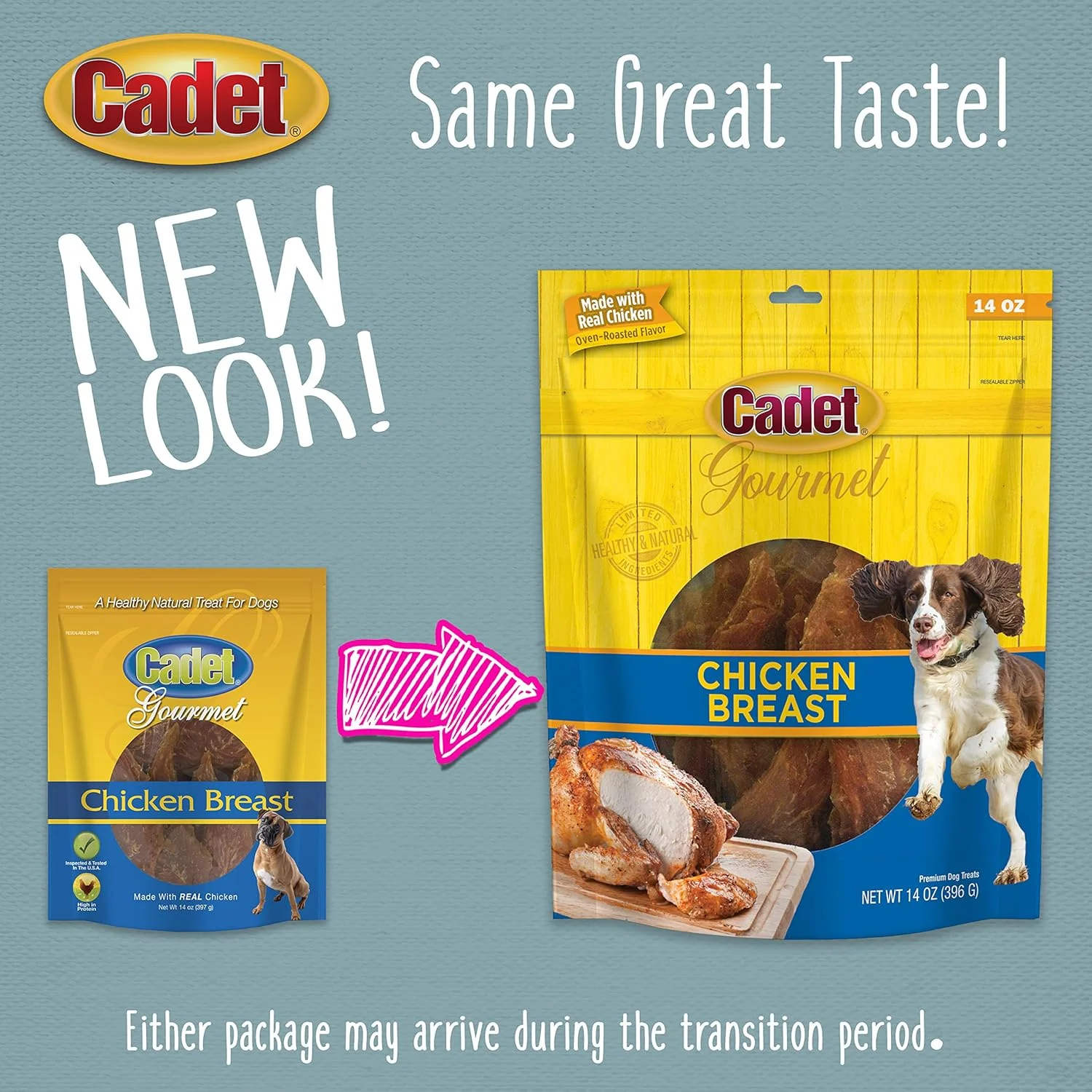 Cadet Gourmet Chicken Breast Dog Treats - Healthy & Natural Chicken Dog Training Treats for Small & Large Dogs - Inspected & Tested in USA - Image 7