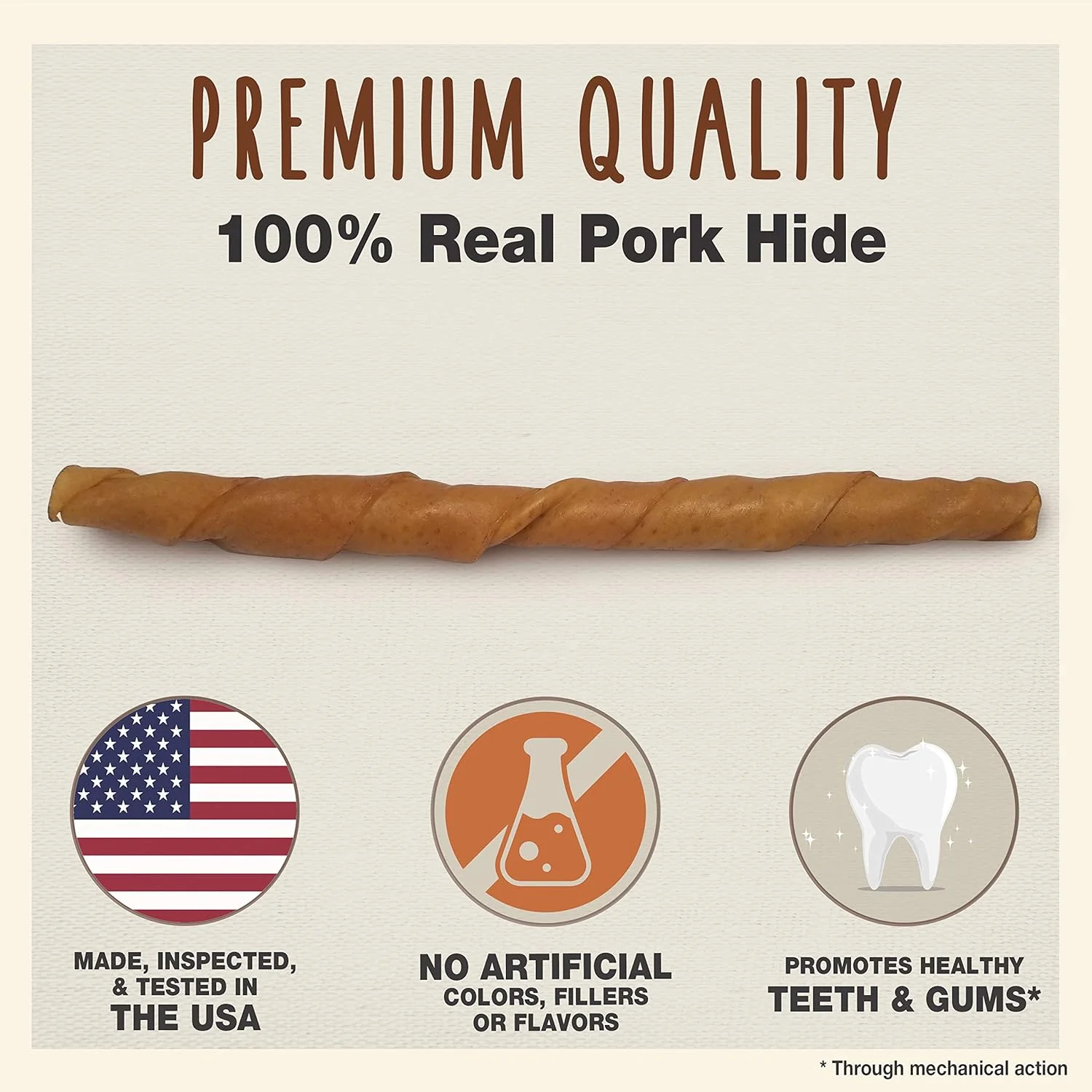 Cadet Gourmet Pork Hide Rolls - Image 2
