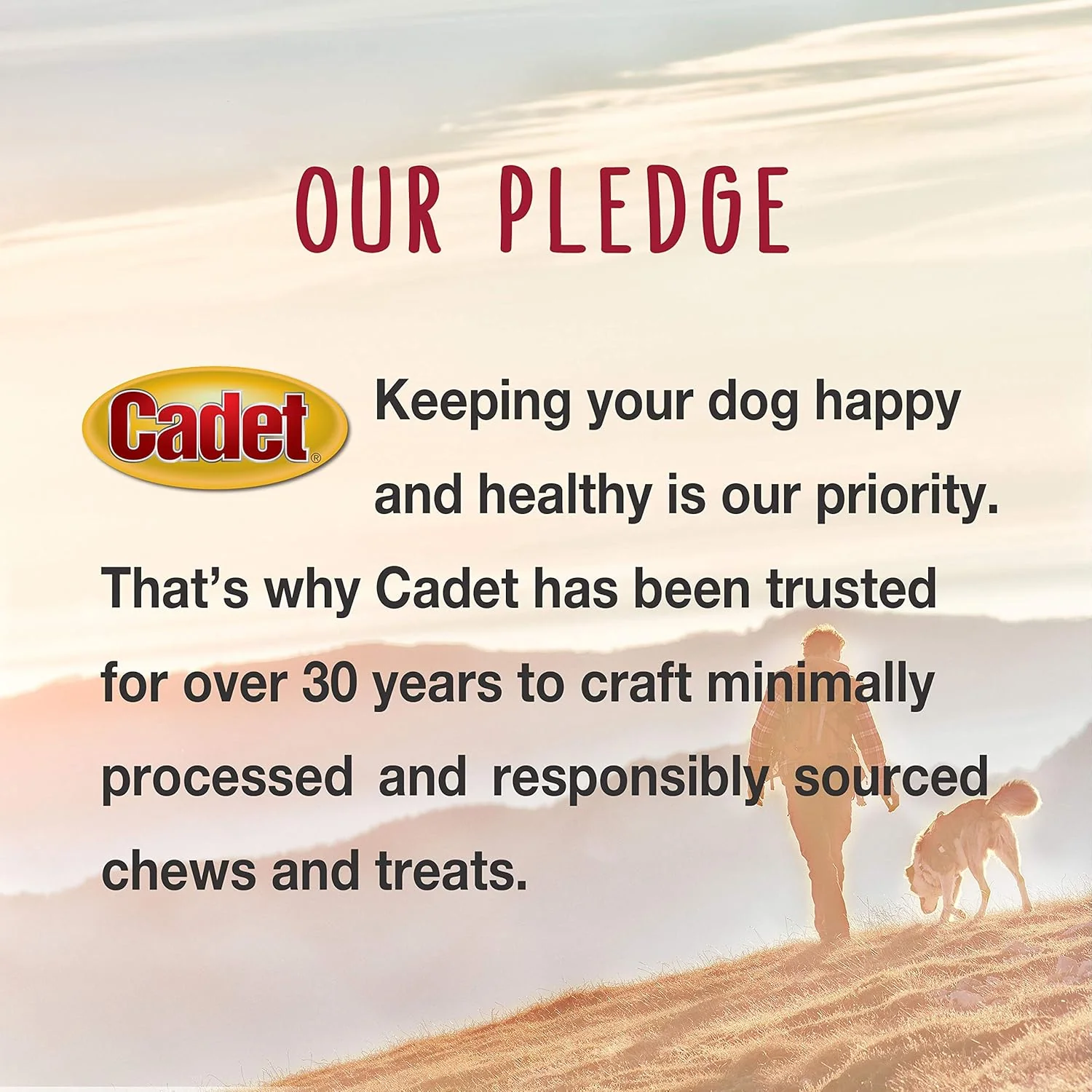 Cadet Gourmet Sweet Potato & Chicken Wraps Limited-Ingredient Dog Chews, Healthy and Natural Training Treats for Small and Large Dogs - Image 7