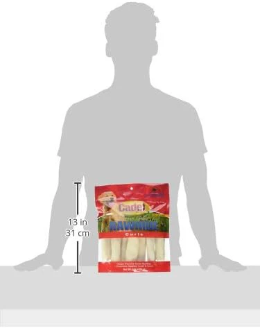 Cadet Premium Grade Beef Hide, Long-Lasting Rawhide Rolls, Single-Ingredient Dog Chews for Small Breeds - Image 2