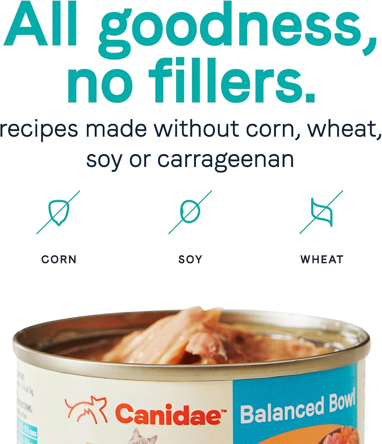 Canidae Balanced Bowl Wet Cat Food, Tuna & Carrots Recipe - Image 5