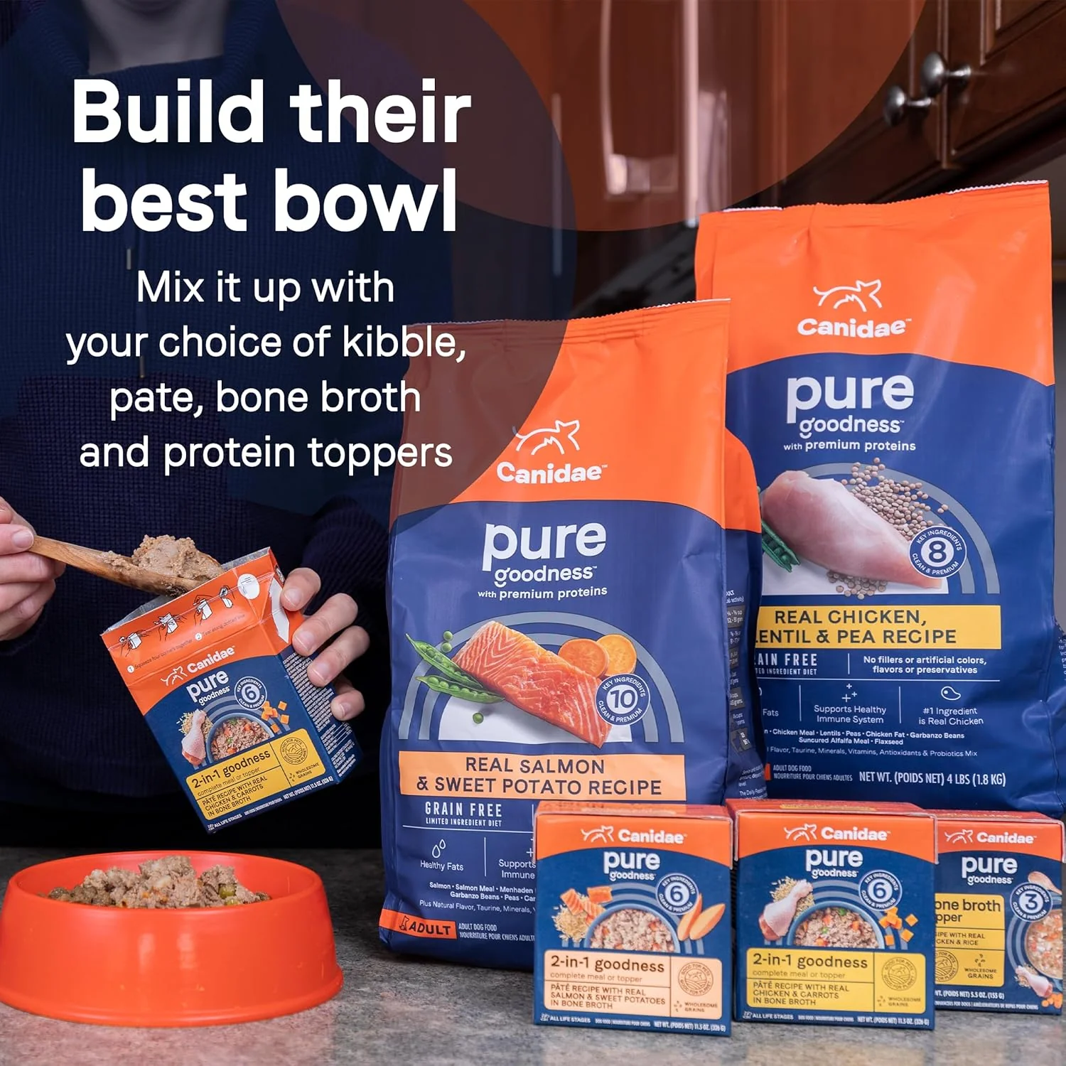 Canidae Pure Bone Broth Topper with Real Chicken & Rice Wet Dog Food - Image 6