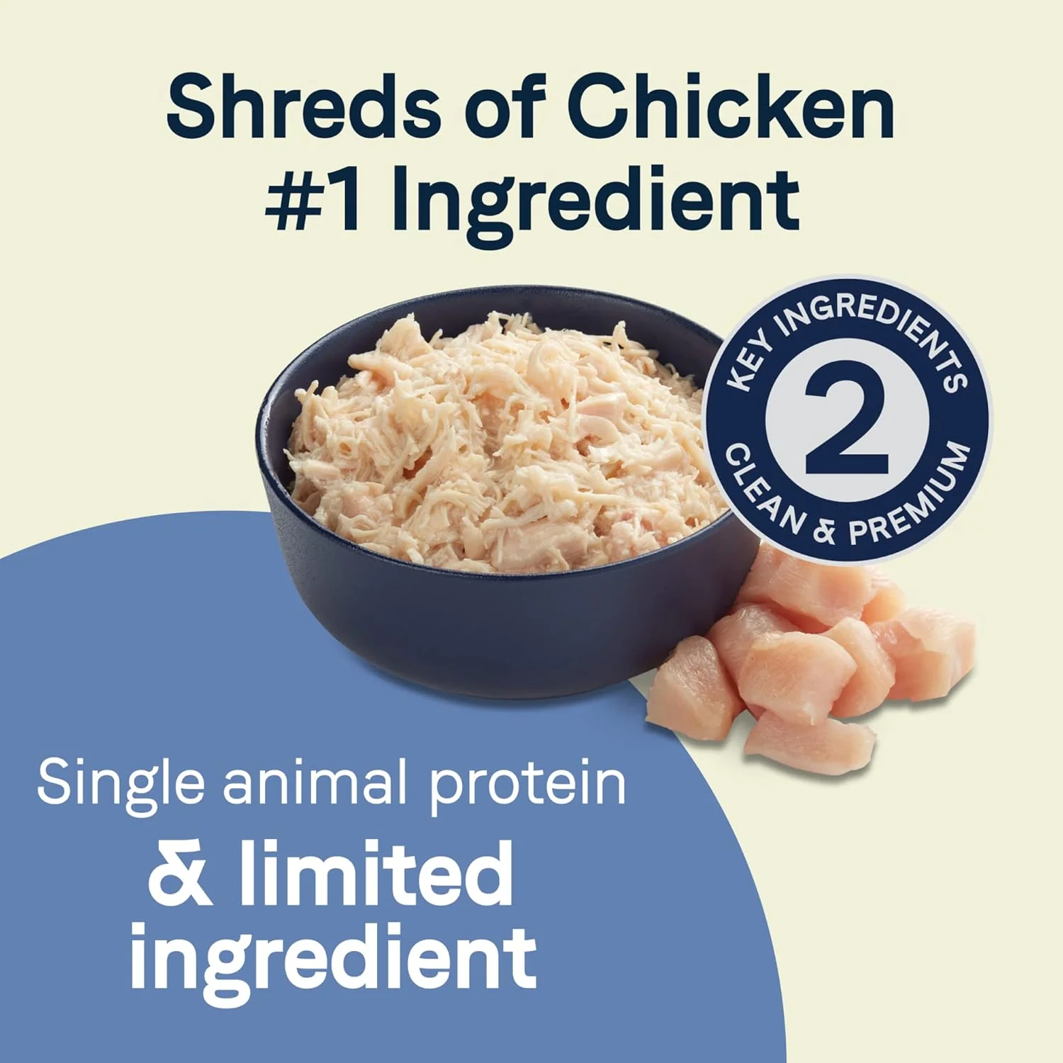 CANIDAE Pure Petite Protein Topper Wet Dog Food for Small Breeds, Shreds of Real Chicken in Gravy Recipe - Image 4