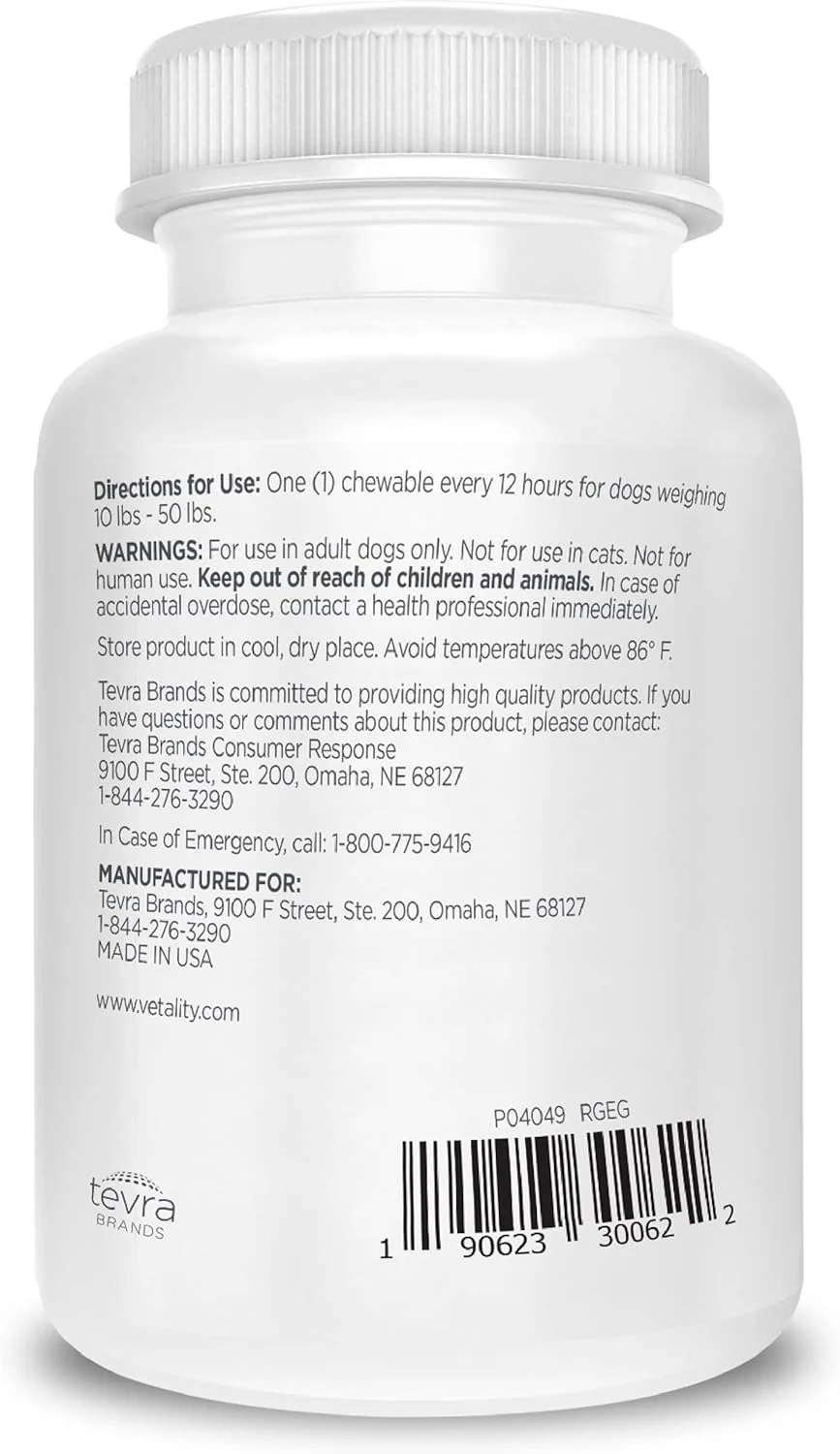 Canine Aspirin for Dogs | Fast Pain Relief | Large to X-Large Dogs | Liver Flavor | 120 Chewable Tablets - Image 2