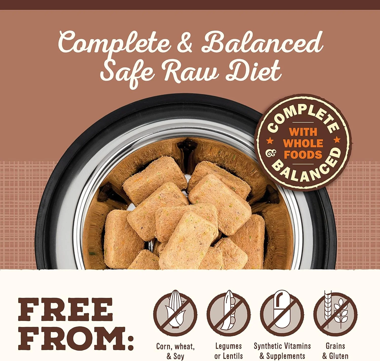 Primal Freeze Dried Raw Dog Food Nuggets, Pork, Complete & Balanced Meal, Also Use as Topper or Treat, Premium, Healthy, Grain Free, High Protein Raw Dog Food - Image 5