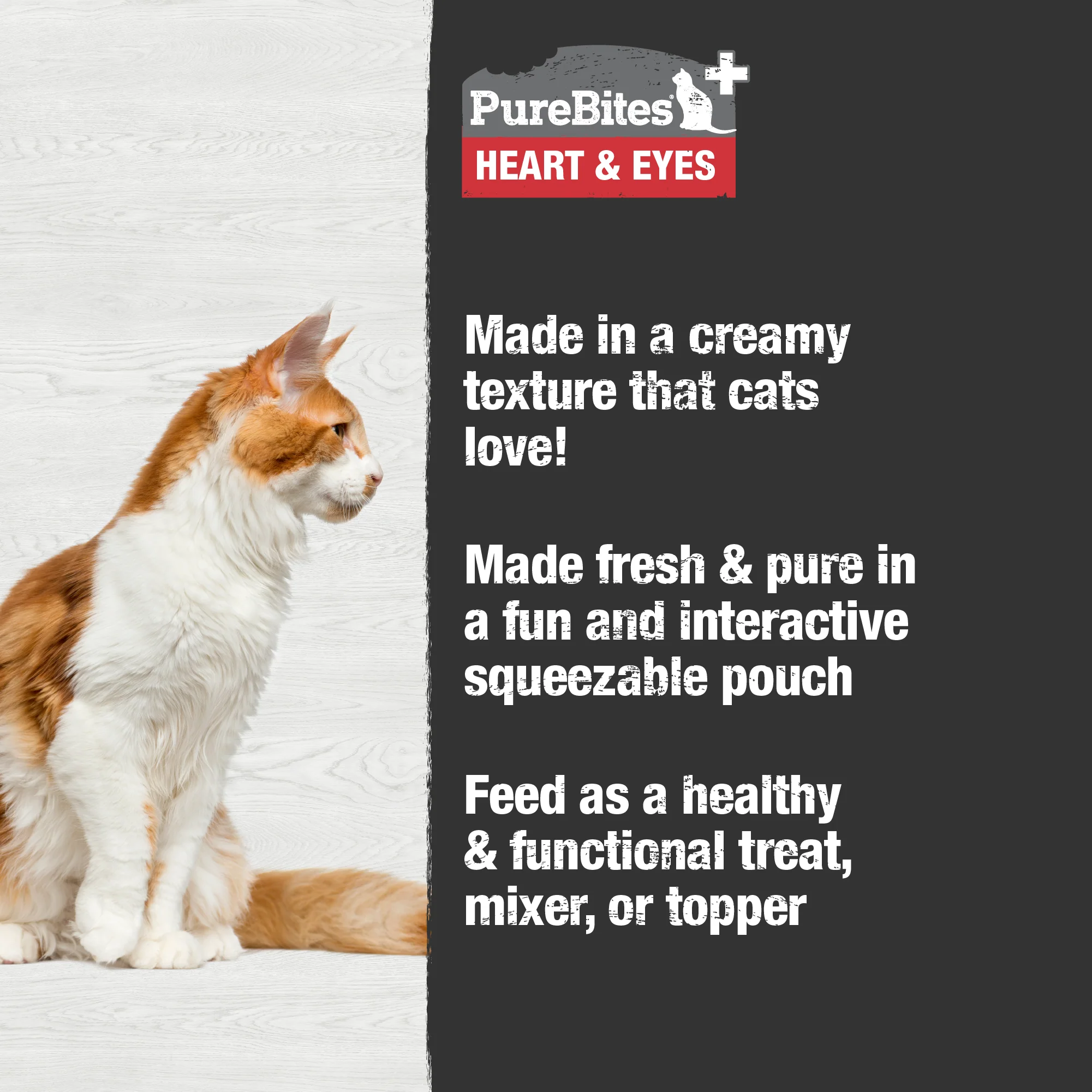 PureBites+ Heart & Eyes Squeezables for Cats, only 5 Ingredients - Image 4