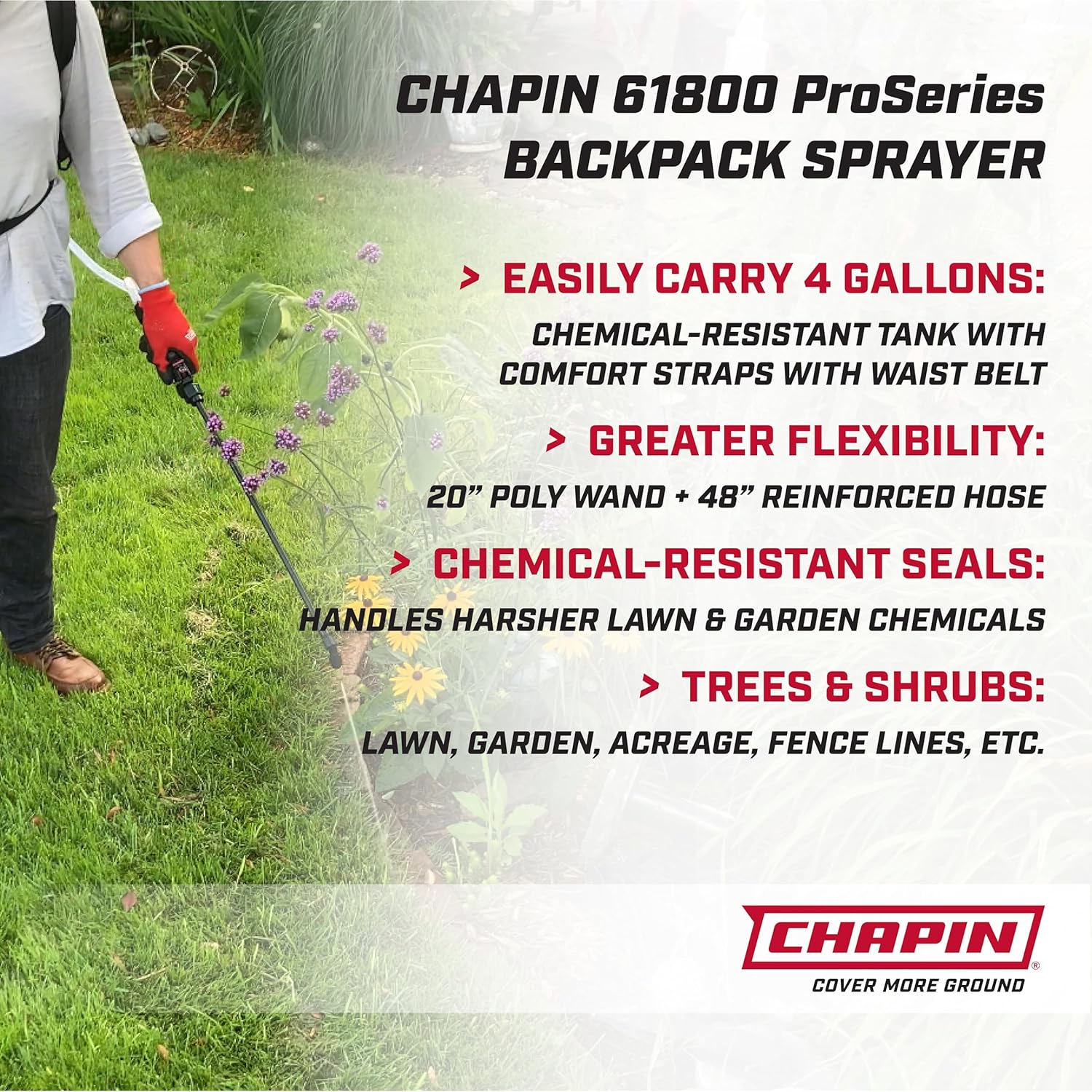 Chapin® ProSeries™ 4 Gallon Back Pack Sprayer - Image 2