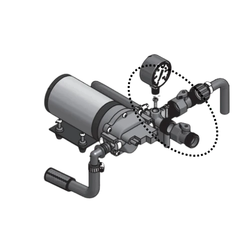 Chapin® Spot Sprayer Manifold Assembly (Without Gauge)