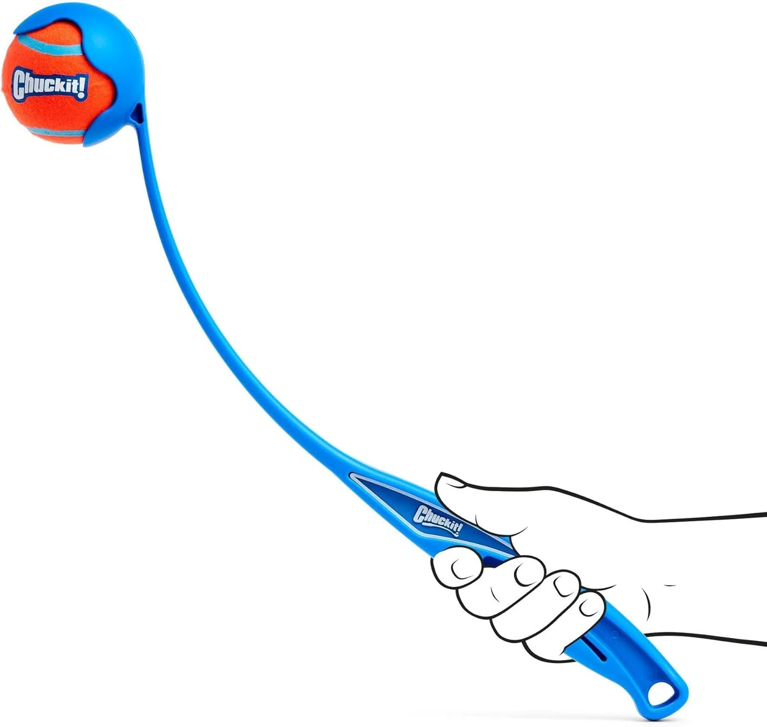 Chuckit! Dog Ball Launcher - Junior 18", Dog Fetch Ball Thrower, For Dogs 20-60 Pounds, Made in USA - Image 6