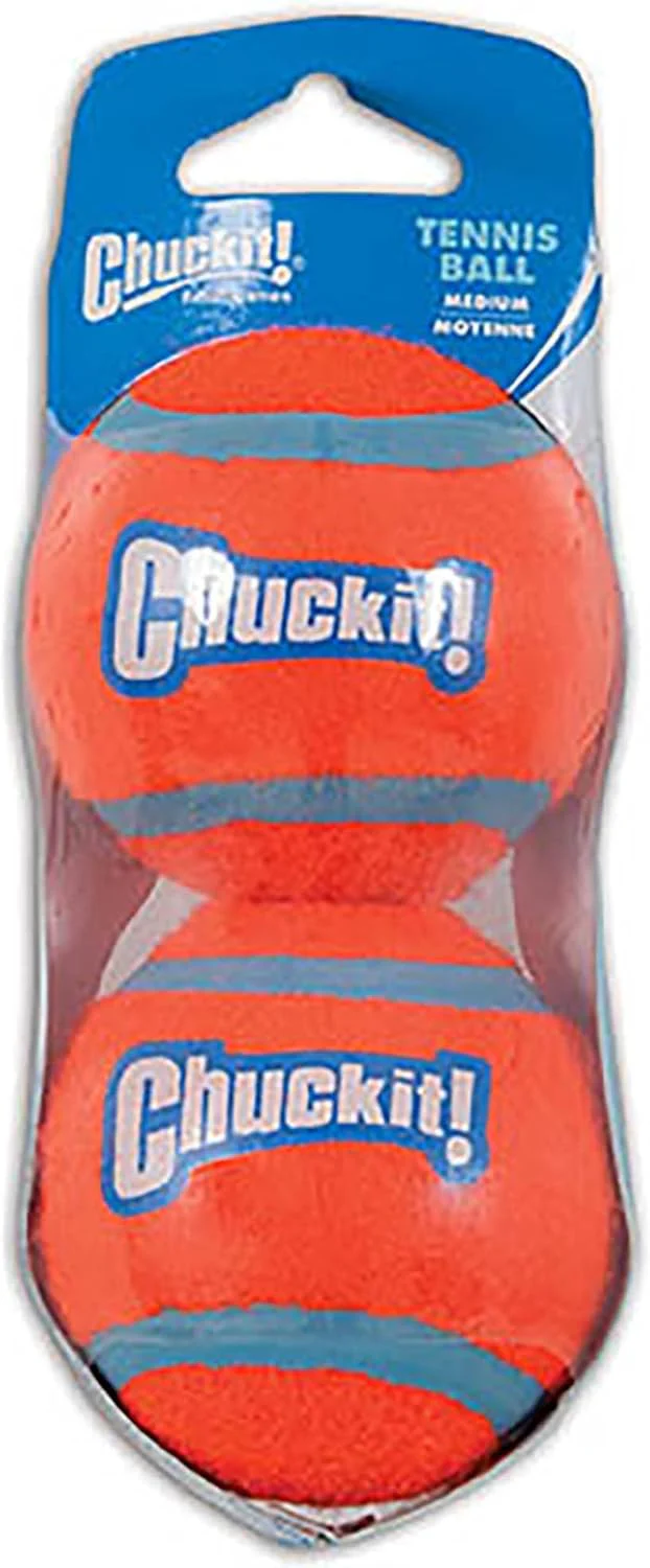 Chuckit! Dog Tennis Ball Dog Toy, Pack of 2 - Image 4