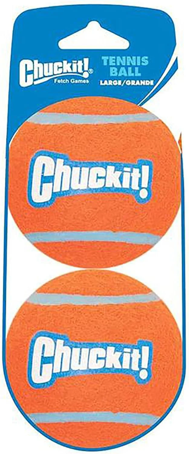Chuckit! Dog Tennis Ball Dog Toy, Pack of 2 - Image 5