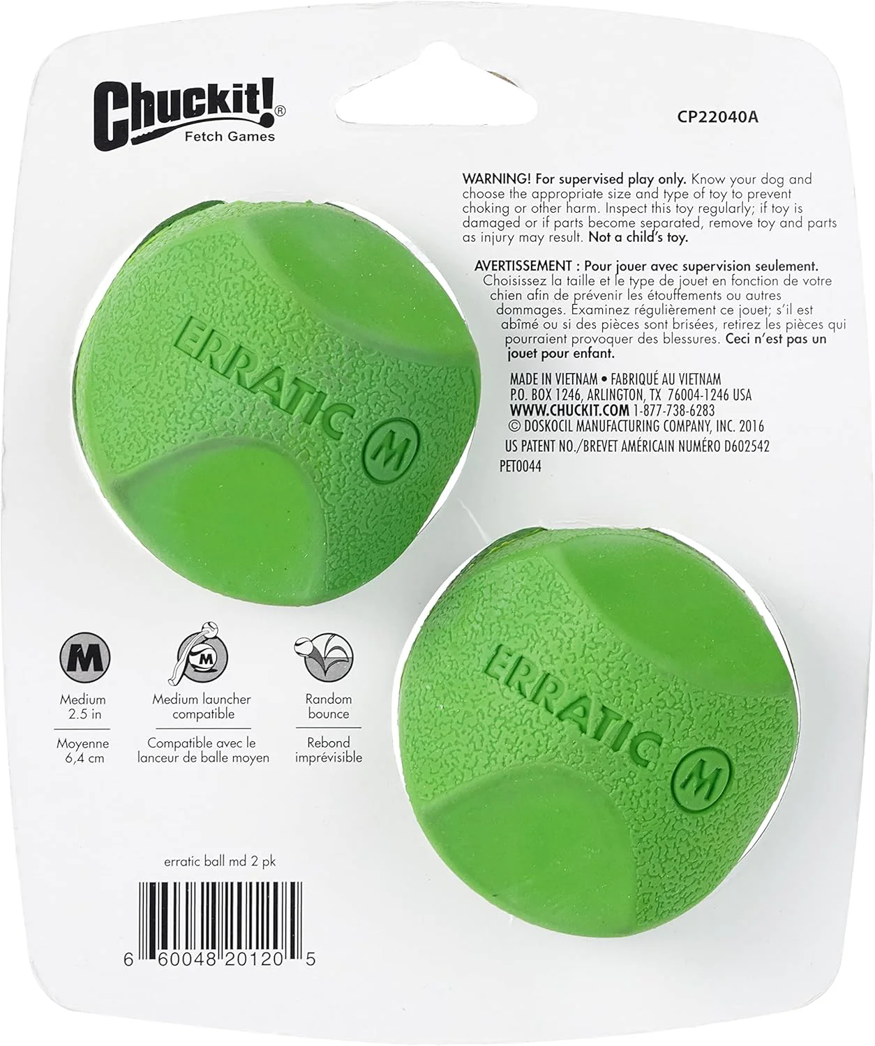 Chuckit! Erratic Ball Dog Toy - Image 4