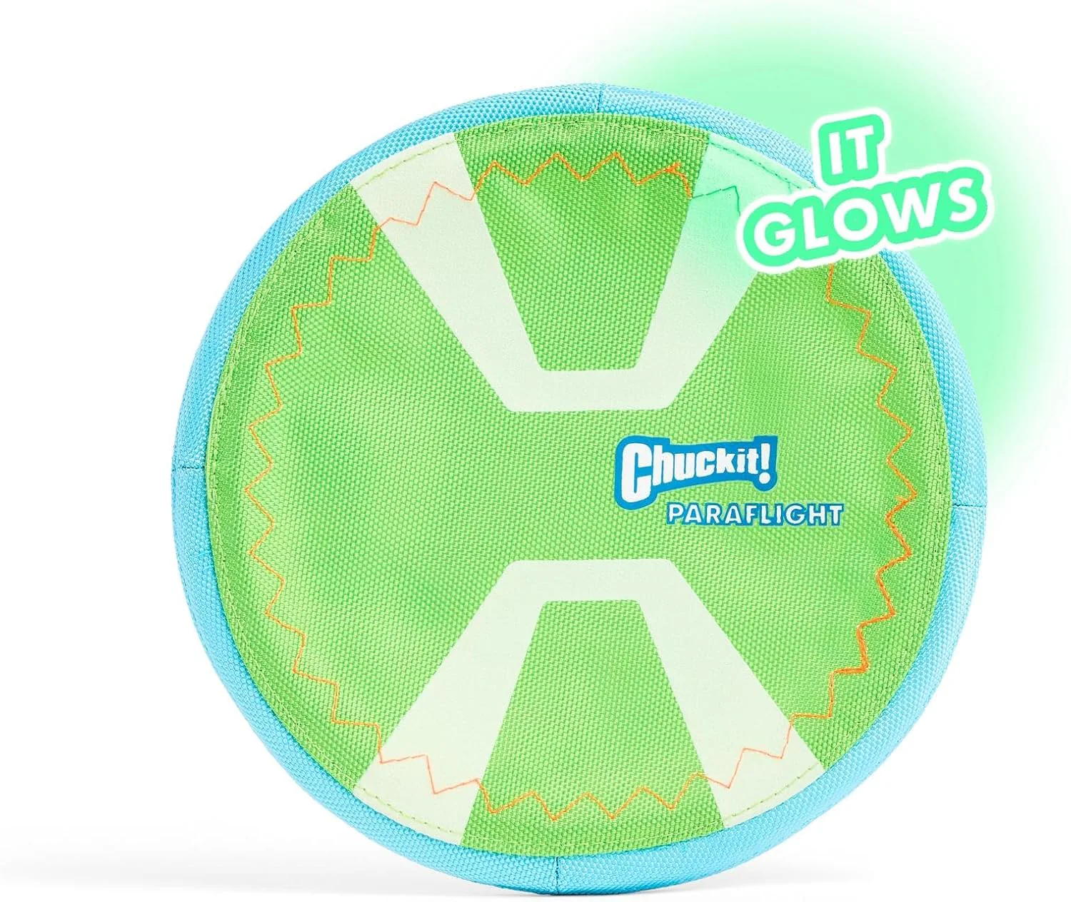 Chuckit! Max Glow Paraflight Flying Disc Dog Toy - Image 3
