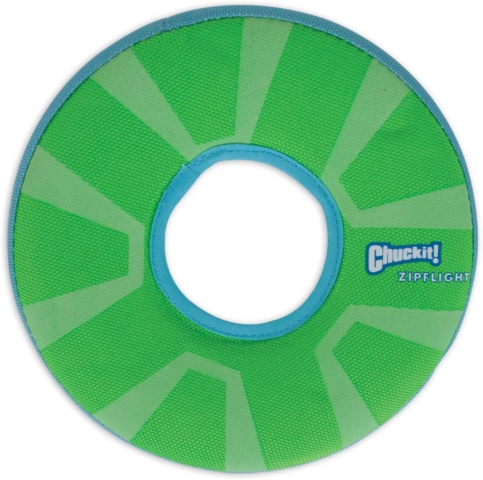 Chuckit! Max Glow Zipflight Flying Disc Dog Toy - Image 2