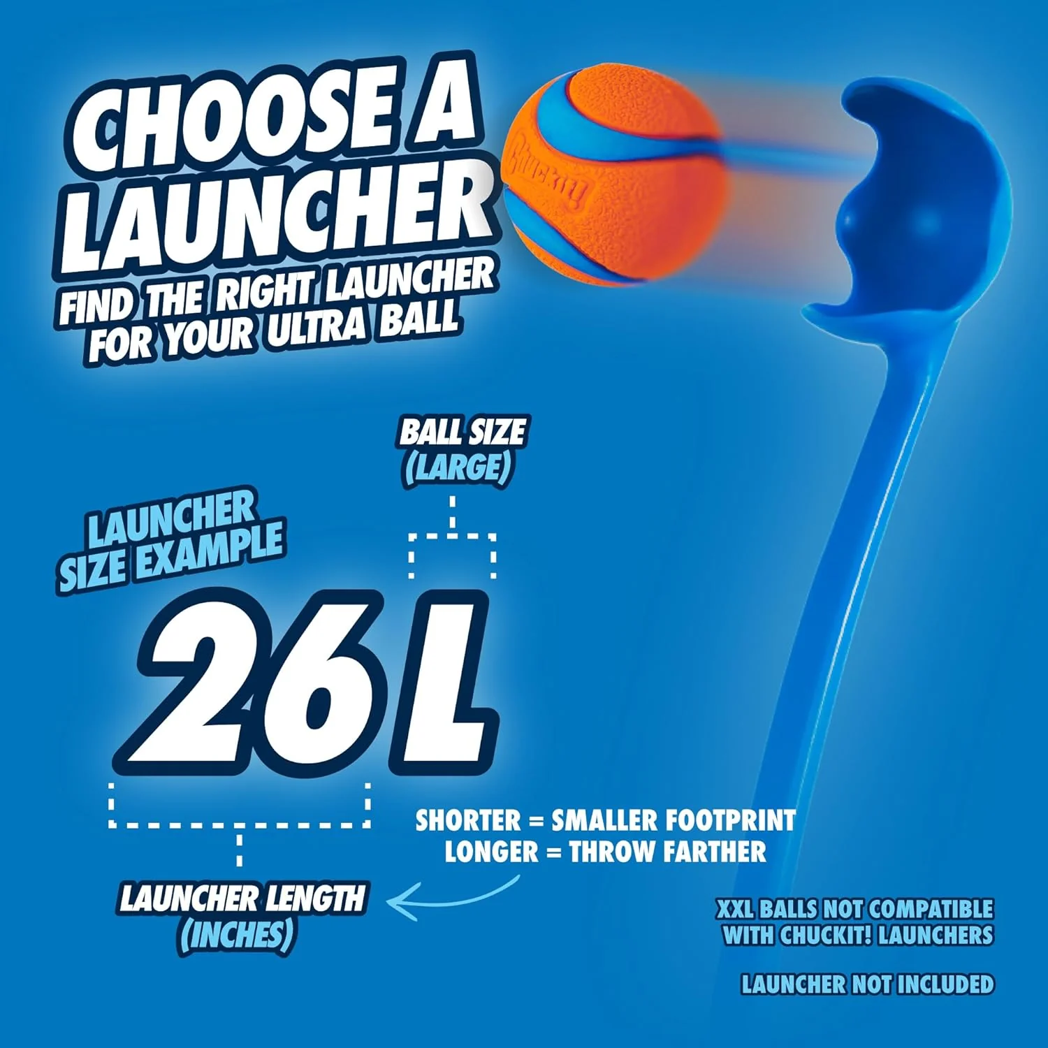 Chuckit! Ultra Ball Dog Toy - For Dogs 60-100 lbs - Made from Durable Rubber - Super Bouncy - Floats in Water - 3-inch Diameter - Pack of 1 - Image 5