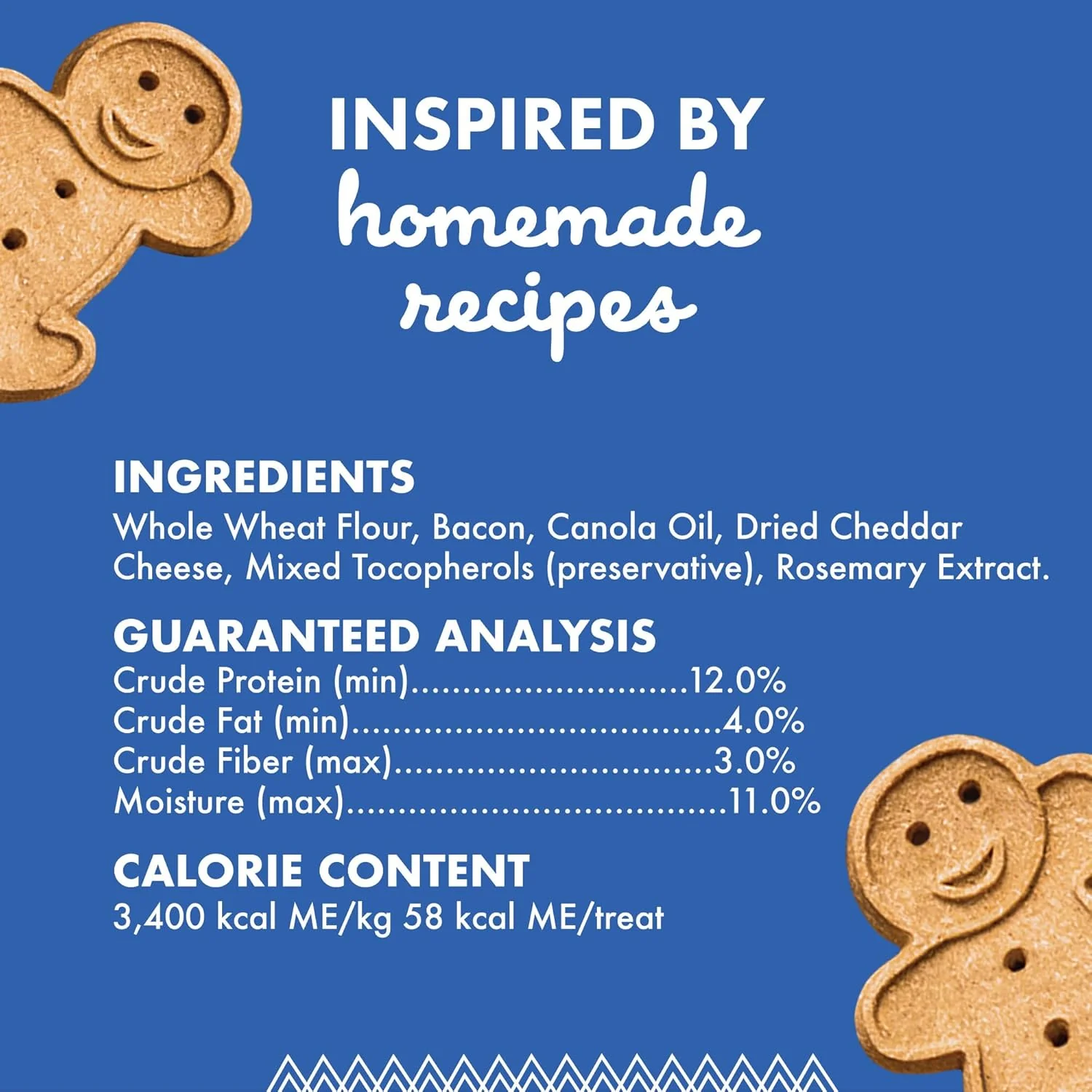 Buddy Biscuits Box of Crunchy Dog Treats Made with Bacon & Cheese - Image 3