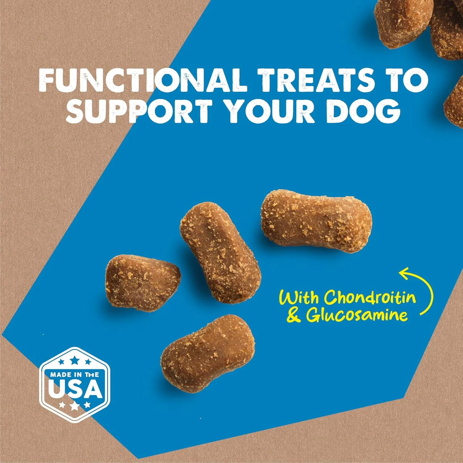 Cloud Star Dynamo Dog Soft Chews Hip & Joint Grain Free Dog Treats, Bacon & Cheese - Image 5