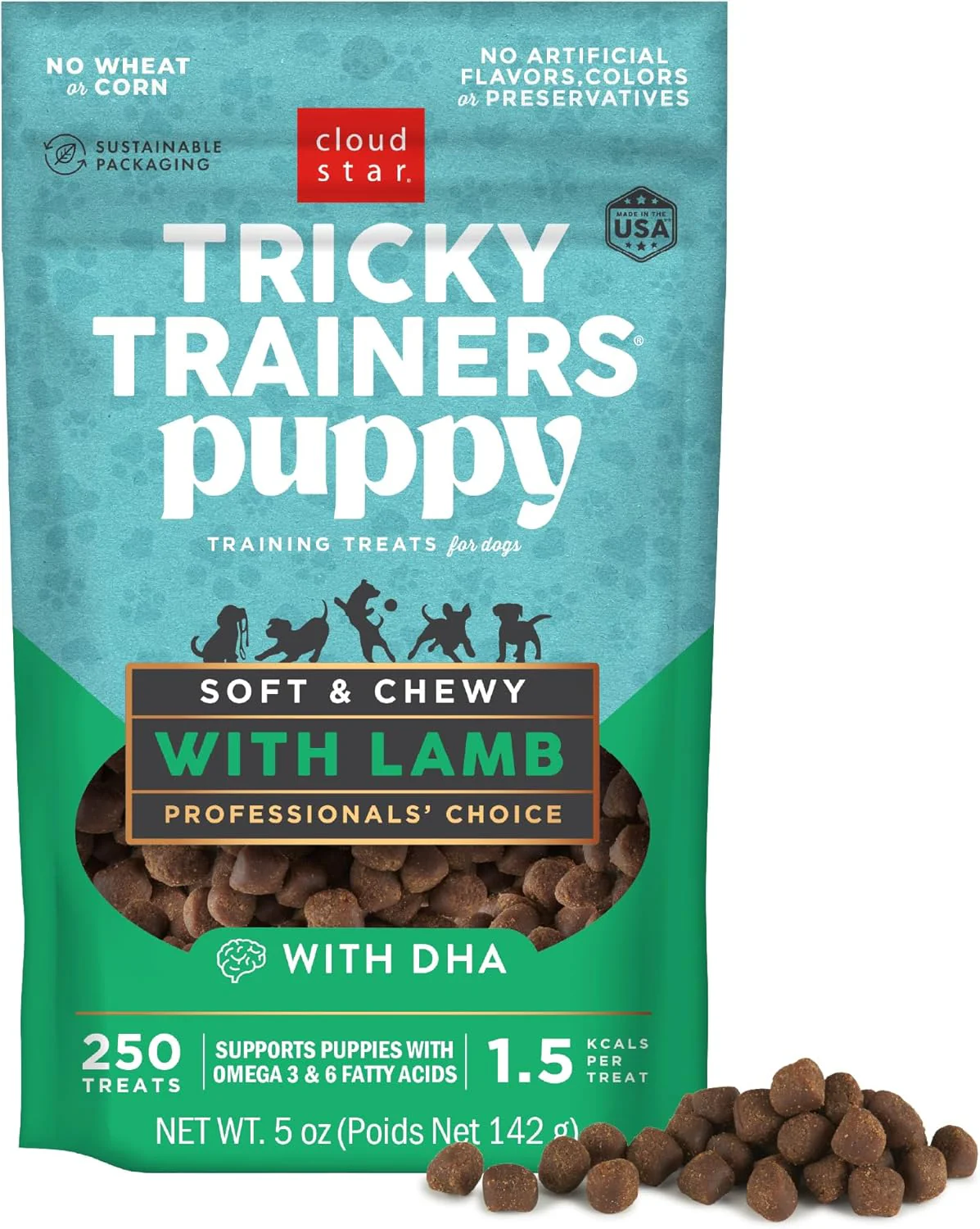 Cloud Star Tricky Trainers Puppy Mini Lamb