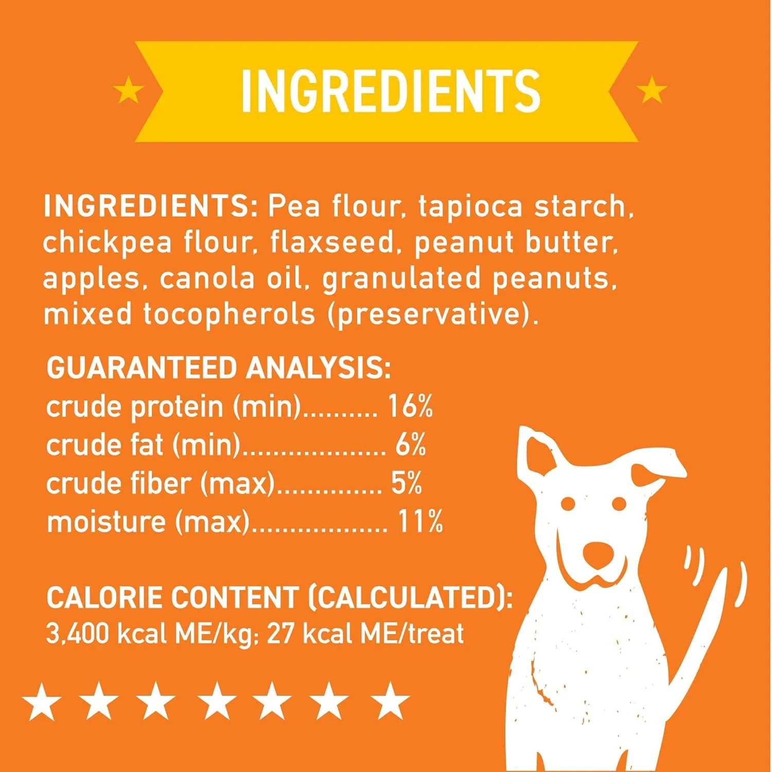 Cloud Star Wag More Bark Less - Dog Treats - Crunchy Biscuits - Grain Free Peanut Butter & Apples - Image 11