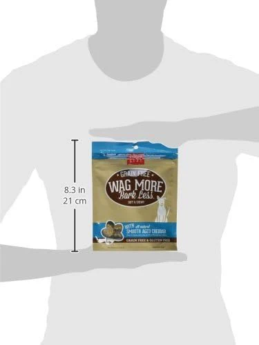 Cloud Star Wag More Bark Less Soft Chews Grain Free Dog Treats, Cheddar Cheese - Image 3