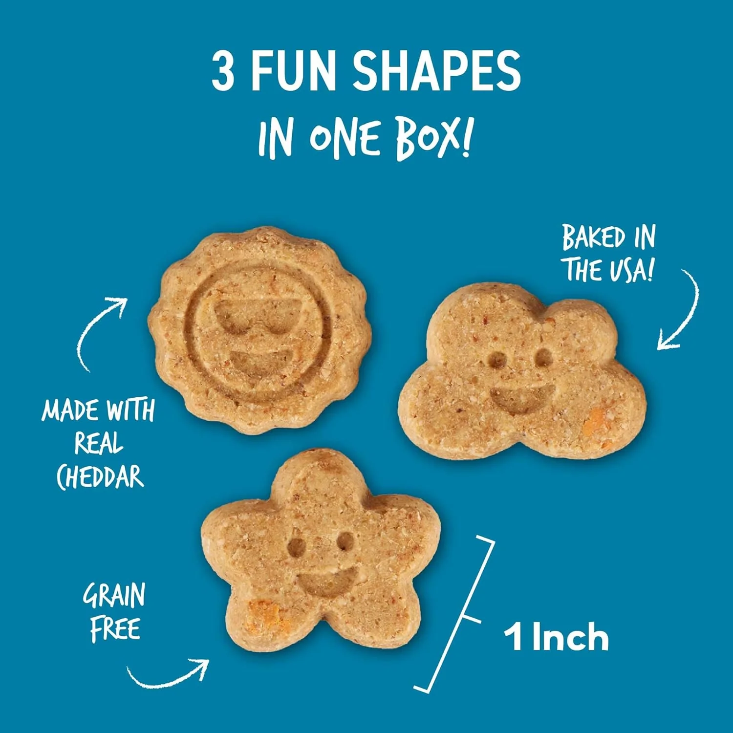 Cloud Star Wag More Bark Less Soft Chews Grain Free Dog Treats, Cheddar Cheese - Image 5