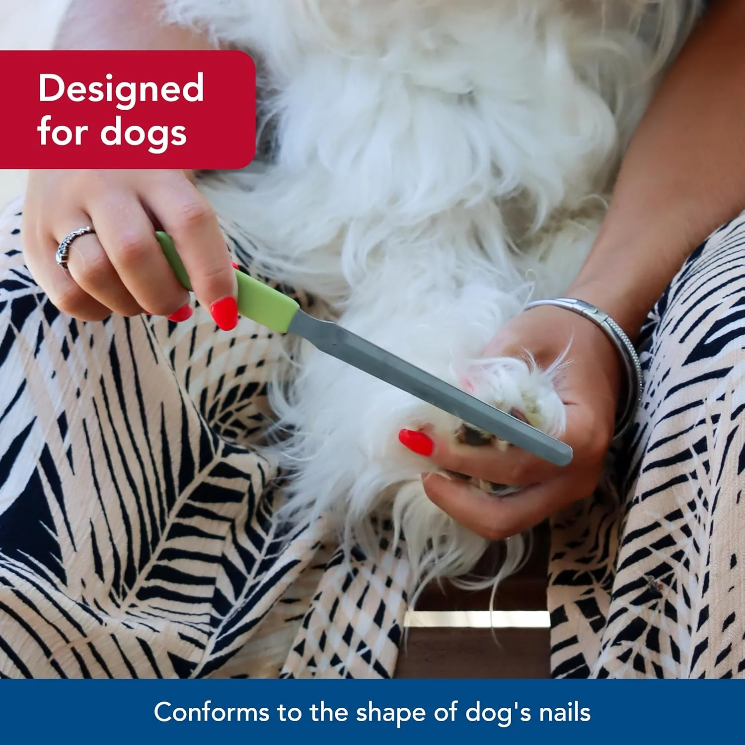 Coastal Pet Safari Dog Nail File - Ensure a Smooth Finish After Cutting - Remove Burs from Outdoor & Indoor Dogs - Image 3