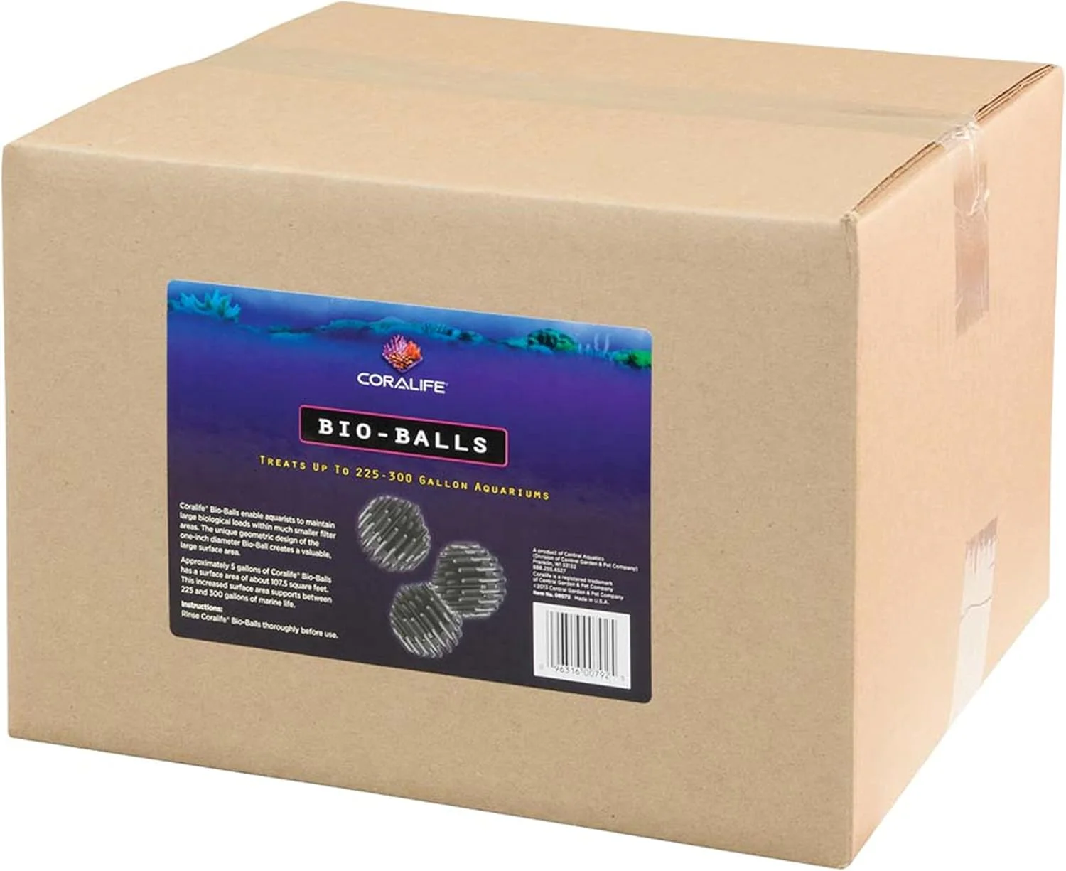 Coralife BioCube Aquarium Fish Tank 1" Bio-Balls for Sump Filtration - Image 4
