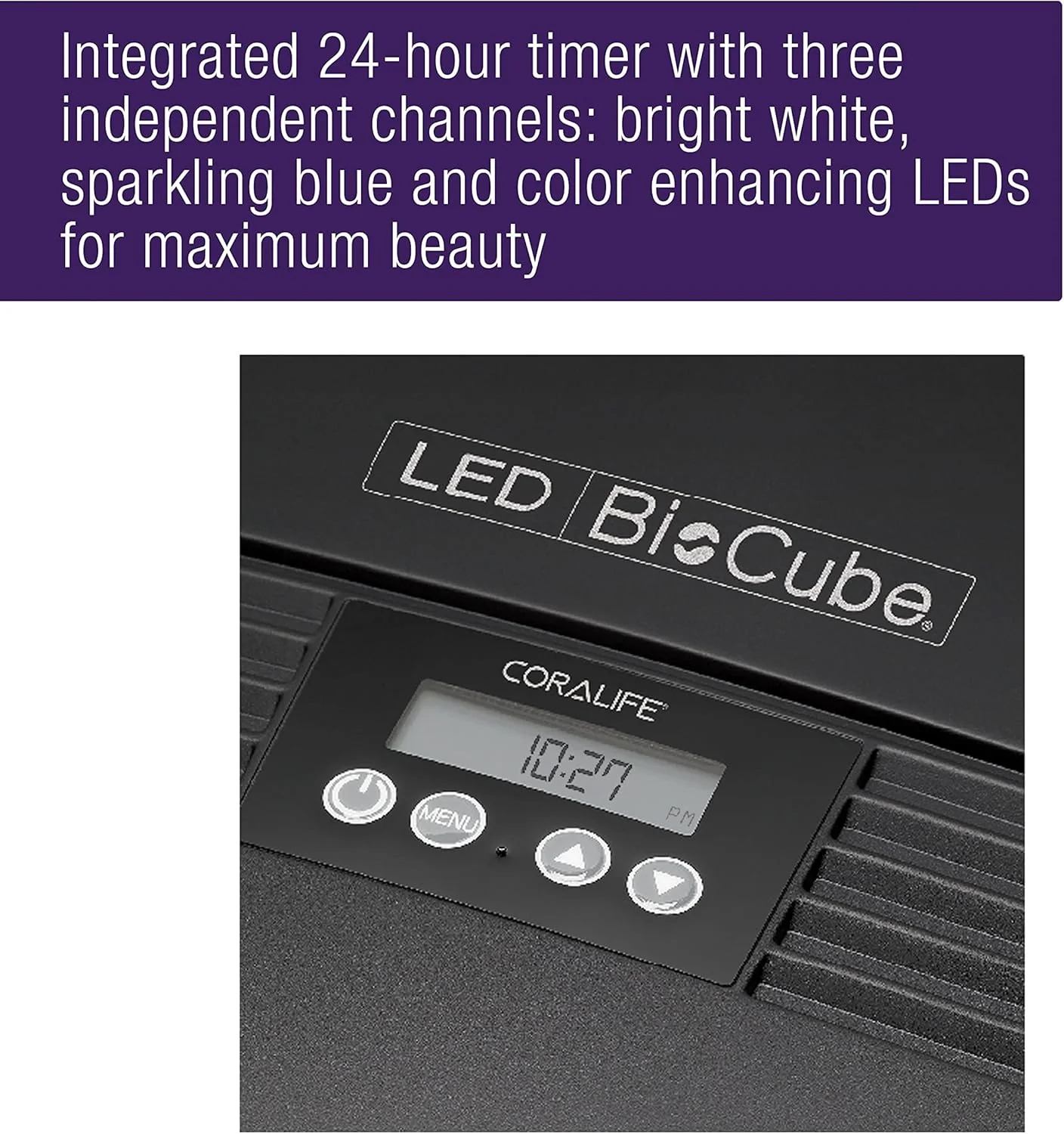Coralife LED BioCube Aquarium Fish Tank Kit for Saltwater, Marine, Reef or Live Plants - Image 4