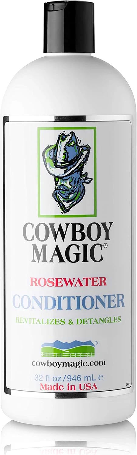 Cowboy Magic® Rosewater Shampoo & Conditioner – 32 oz - Image 4