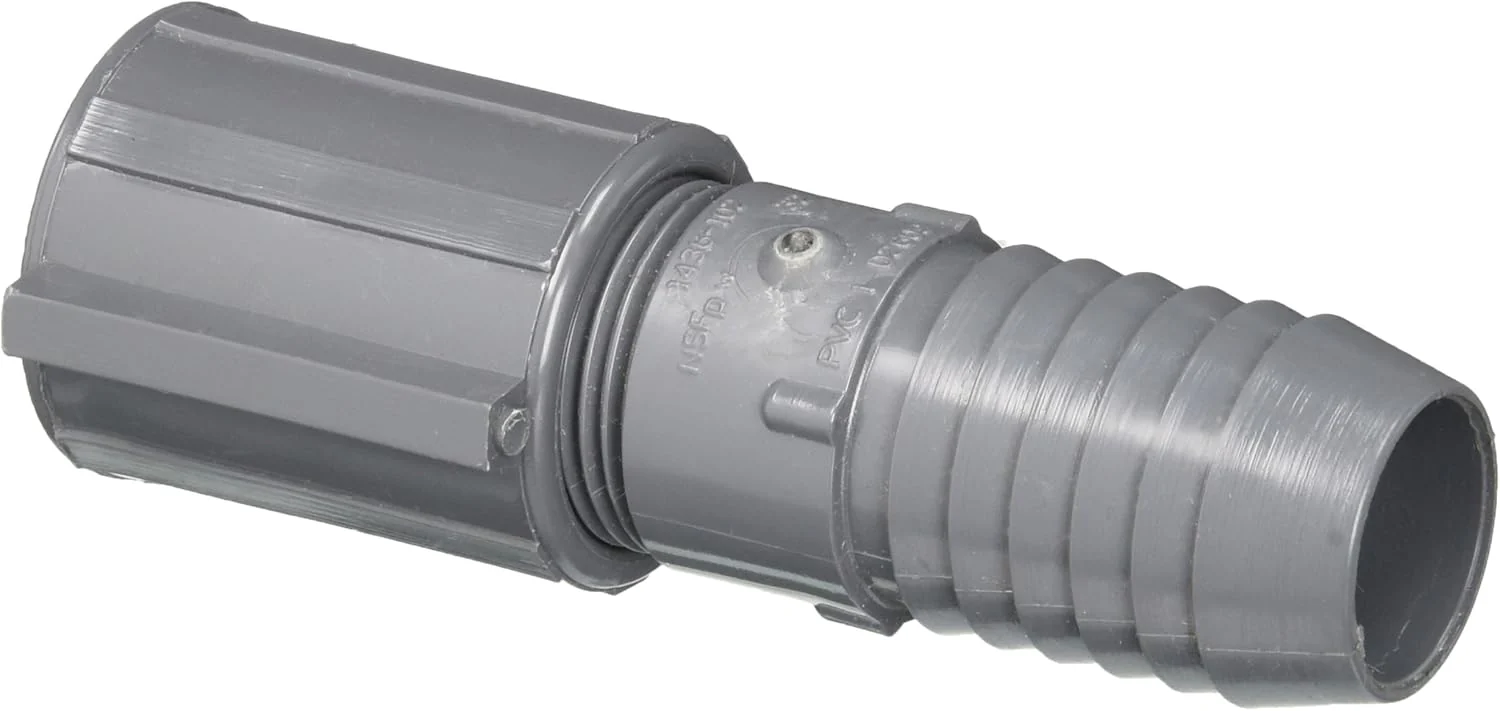 Danner Barbed Fitting, 3/4-Inch FIPT by 1-Inch Barb