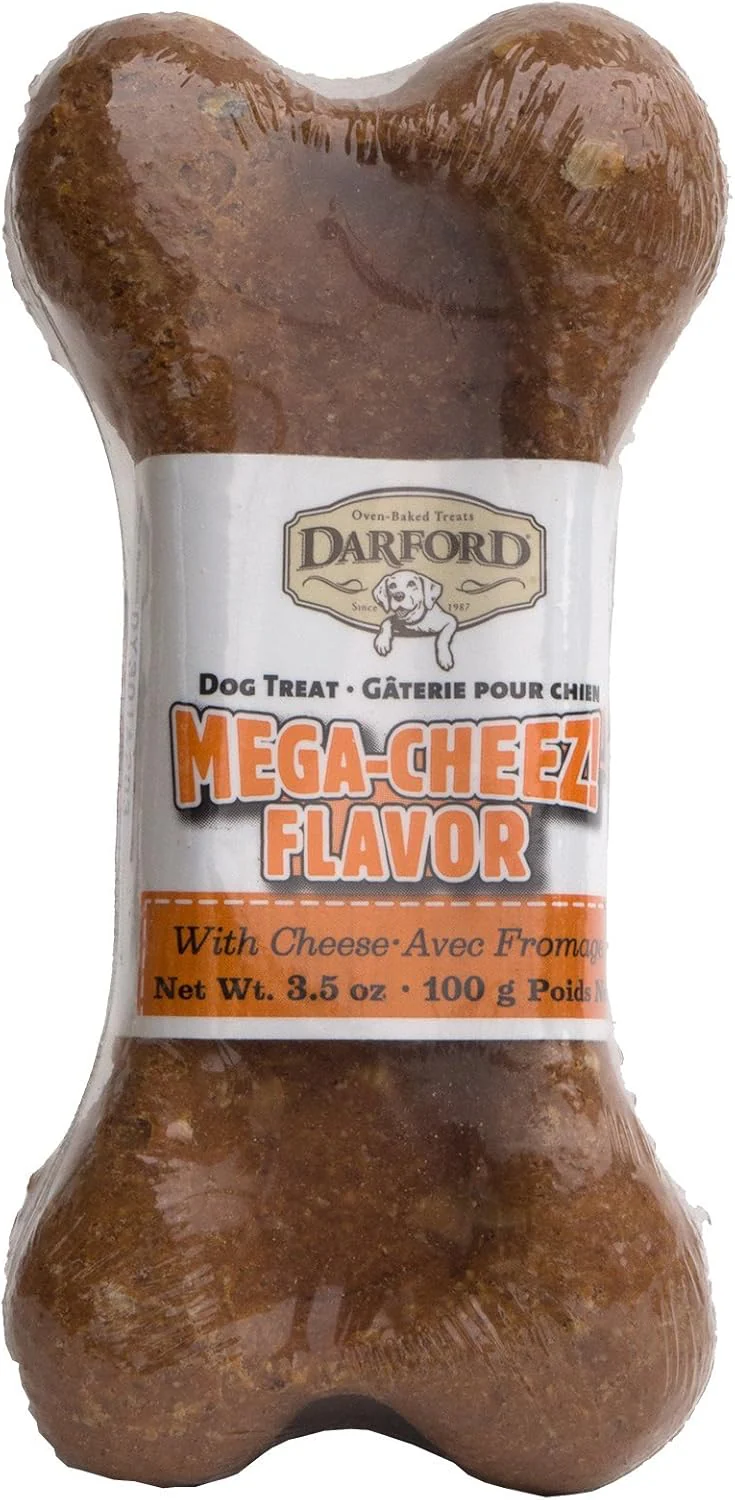 Darford Mega Bone Junior Cheez Flavor Dog Treat - Image 2