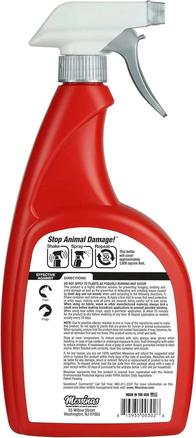 Dog & Cat Stopper™ Liquid Animal Repellent – 32 oz - Image 2