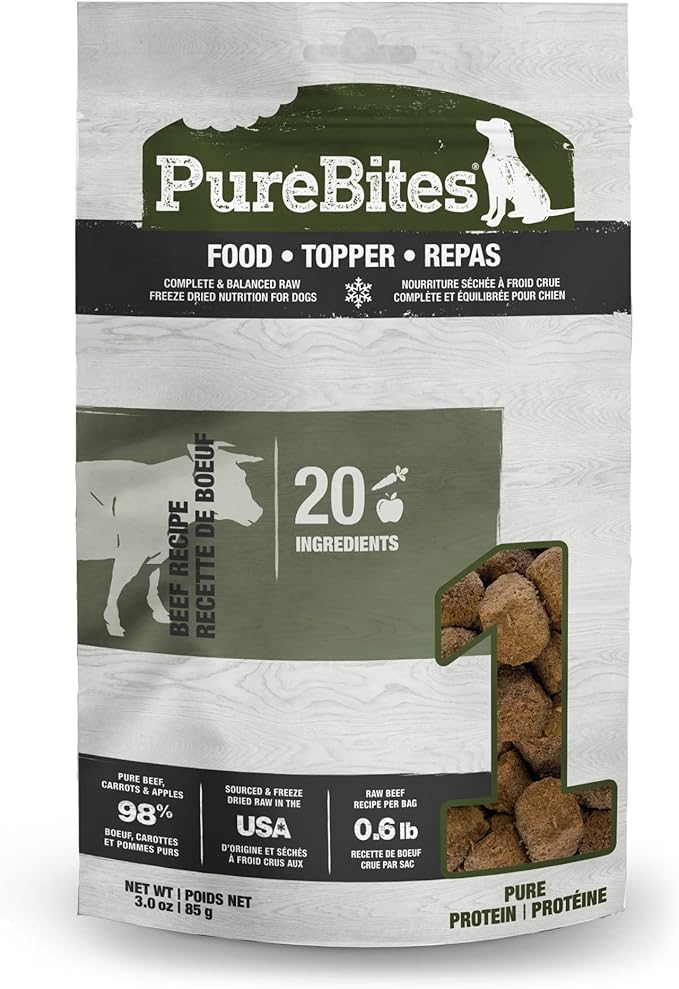 PureBites Beef Freeze Dried Dog Food • Topper - Image 7