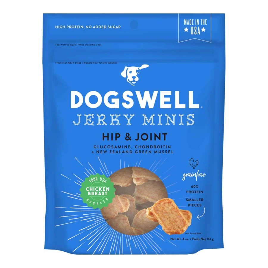 Dogswell Jerky Hip and Joint Dog Treats Grain Free Made in USA Only, Glucosamine and Chondroitin, Chicken - Image 13