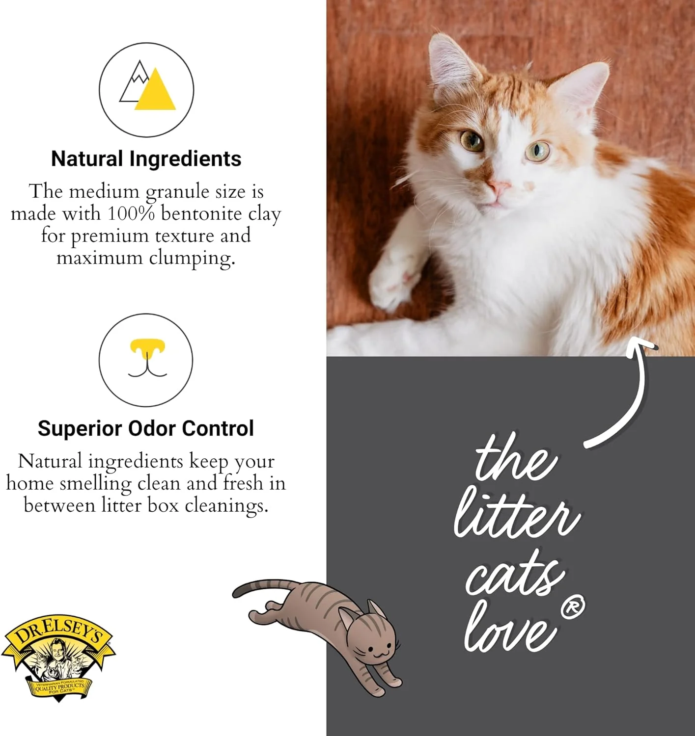 Dr. Elsey's Precious Cat Unscented Ultra+ Cat Litter - Image 4
