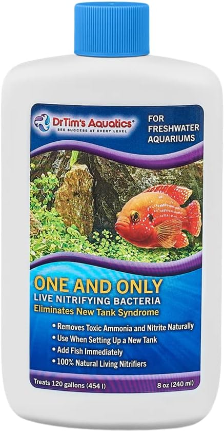 DrTim’s Aquatics One & Only Live Nitrifying Solution  – for Freshwater Fish Tanks – Supports Aquarium Cycling and Water Balance - Image 8