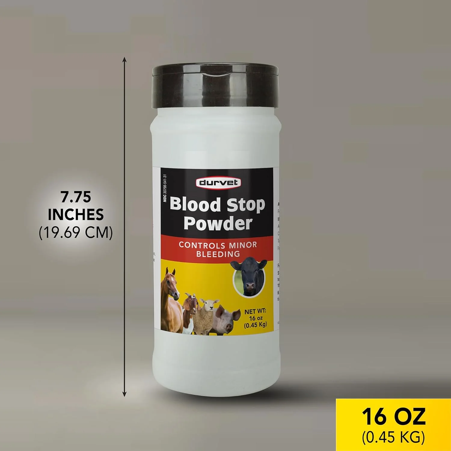 Durvet® Blood Stop Powder 16 oz - Image 2
