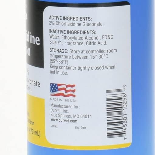 Durvet® Chlorhexadine 2% Solution - Image 4