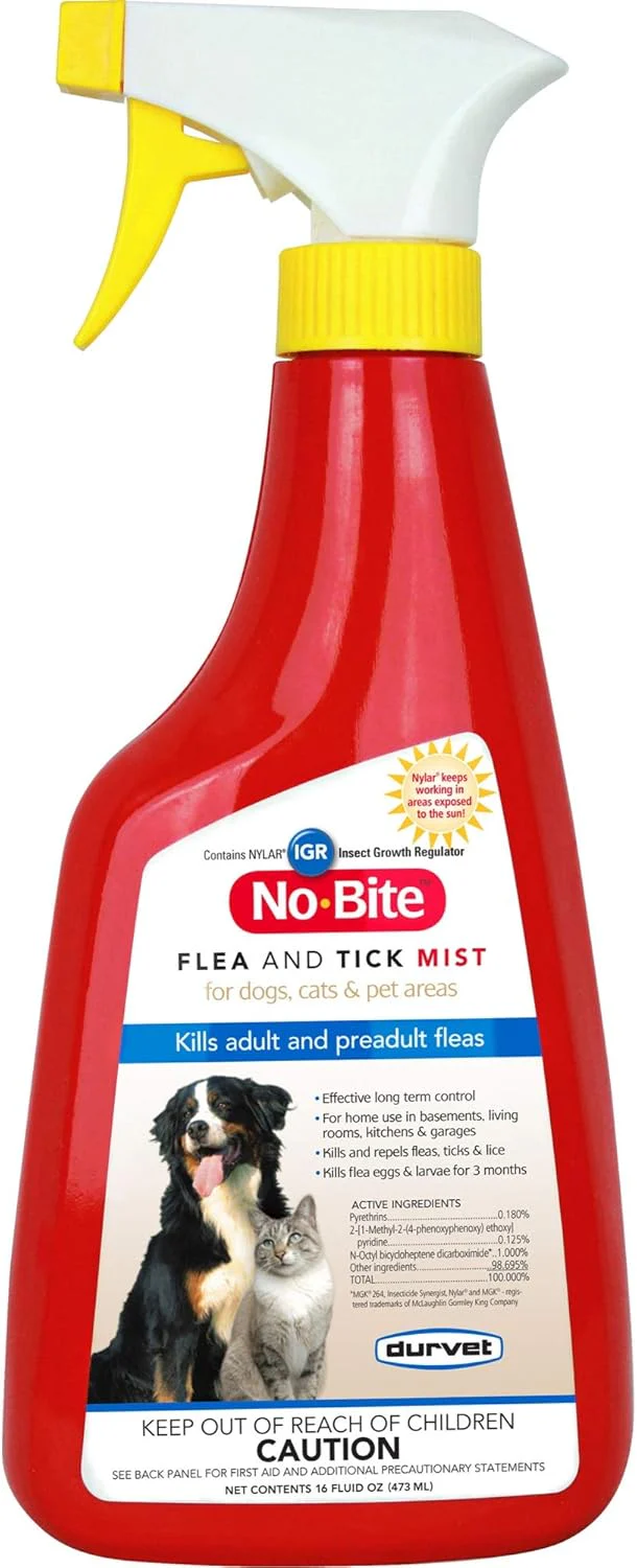 Durvet® No-Bite™ IGR Mist – Flea, Tick & Lice Control - Image 3