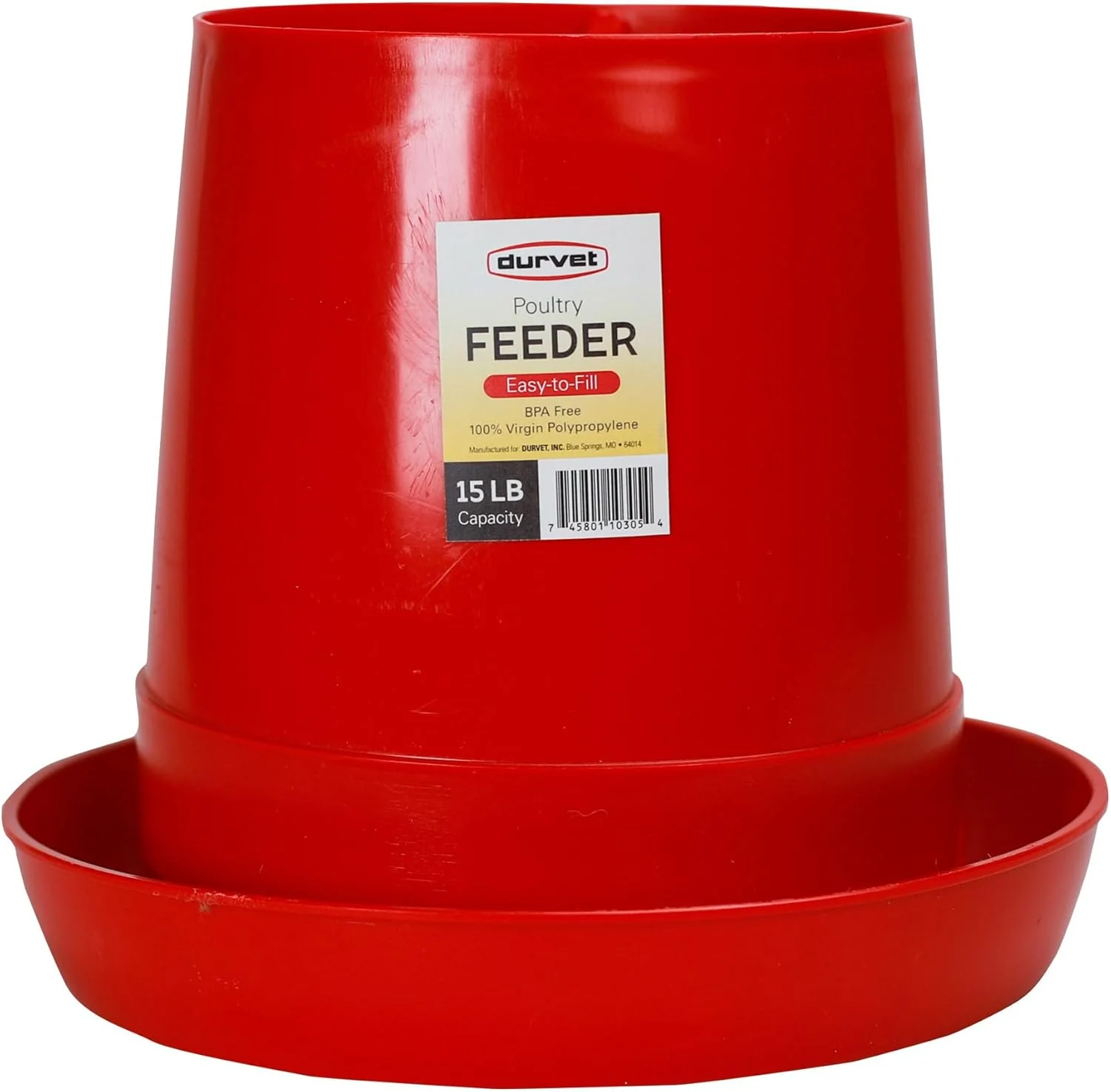 Durvet® Poultry Feeder – Durable &amp; Convenient Feed Solution - Image 2