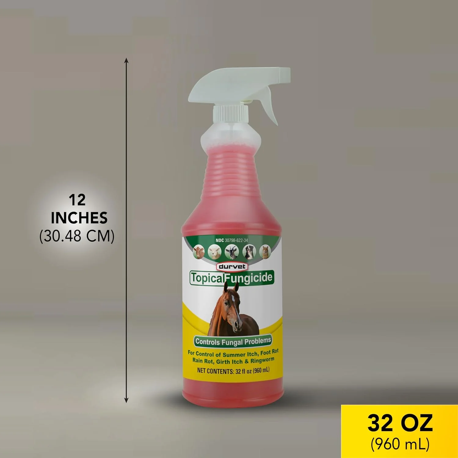 Durvet® Topical Fungicide – Multi-Species Skin & Fungal Treatment - Image 2