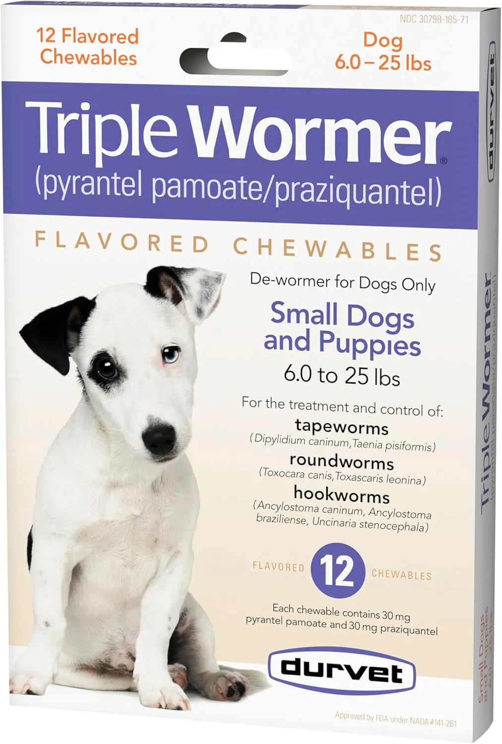 Durvet® Triple Wormer™ (Chewable Tablets) - Image 4