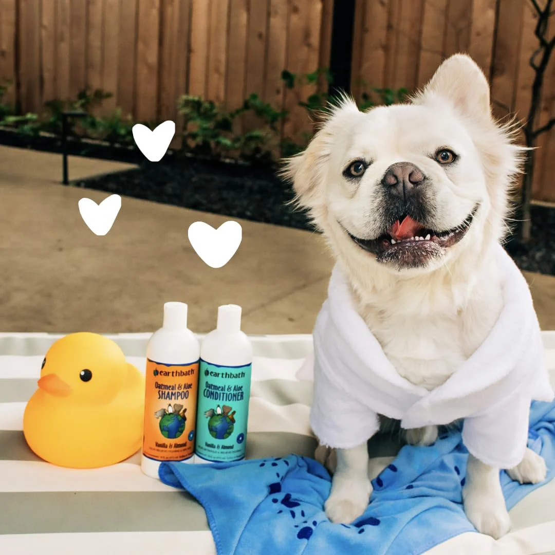 Earthbath, Oatmeal & Aloe Conditioner - Dog Conditioner for Allergies & Itching, Dry Skin, Dog Wash That Helps Detangle & Relieve Itching, Made in USA, Cruelty Free Pet Conditioners - Image 6