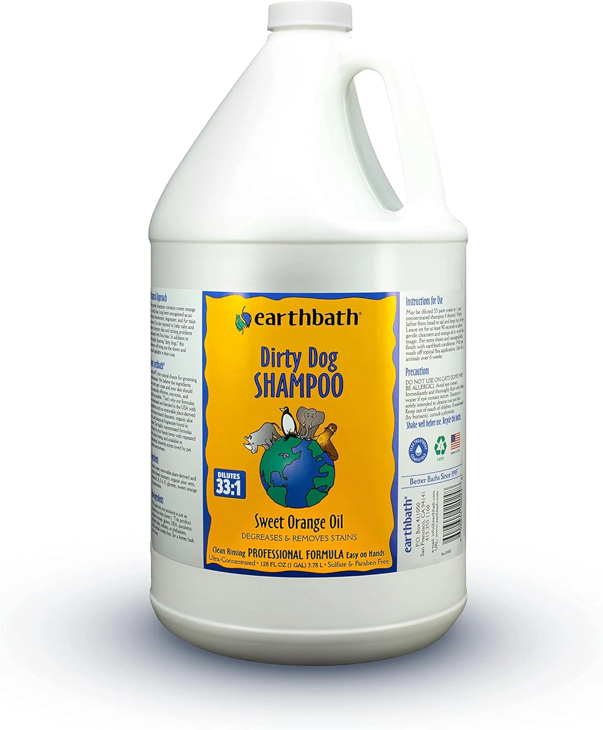 Earthbath, Sweet Orange Dirty Dog Shampoo - Cruelty Free Dog Shampoo and Conditioner, Made in USA, Gentle Dog Wash, Best Puppy Shampoo & Puppy Supplies - Image 10