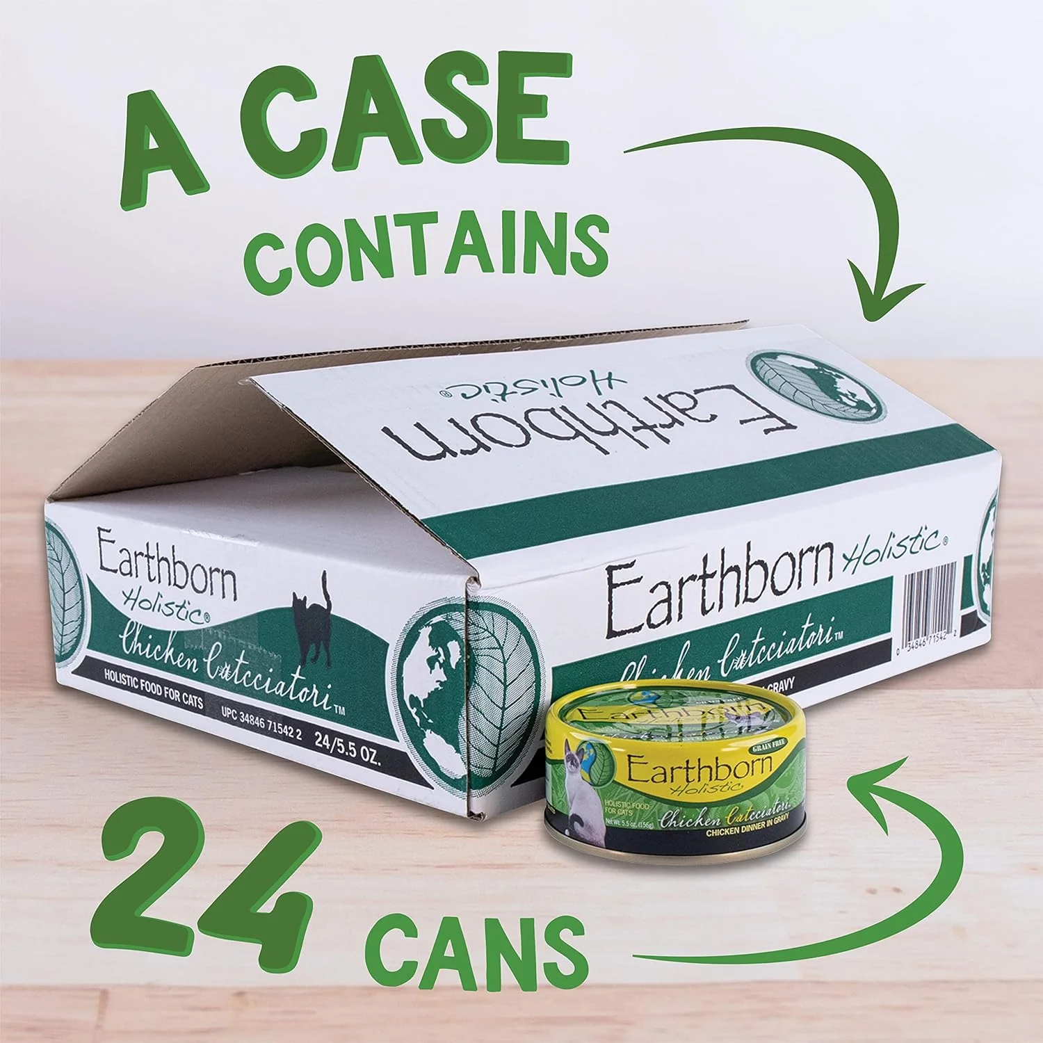 Earthborn Holistic Chicken Catcciatori Chicken Dinner in Gravy Grain-Free Moist Food for Adult Cats - Image 3