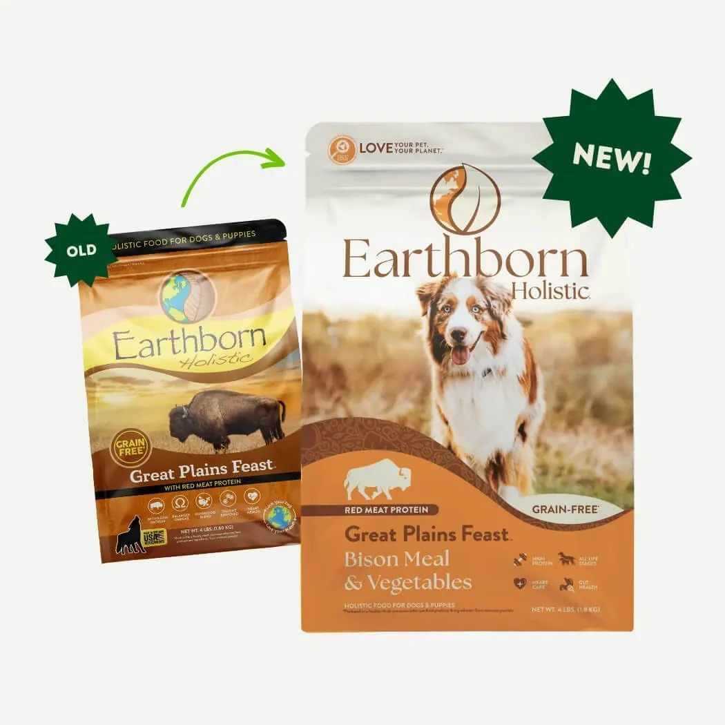Earthborn Holistic Great Plains Feast with Bison and Beef Meal Grain and Gluten Free - Image 5